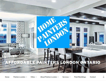 Tablet Screenshot of homepainterlondon.com